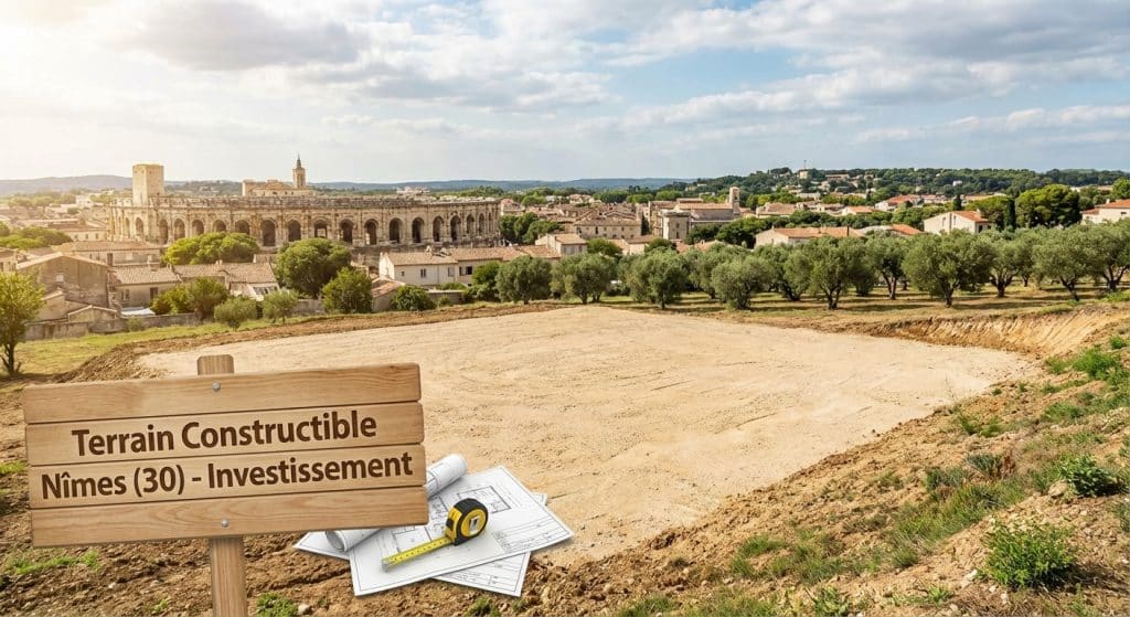 Terrain constructible … Nimes (30) les cles dun investissement reussi